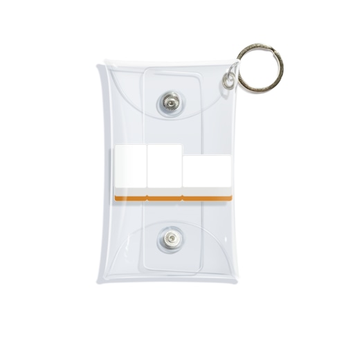 右から白ポン ( 麻雀グッズ ) Mini Clear Multipurpose Case