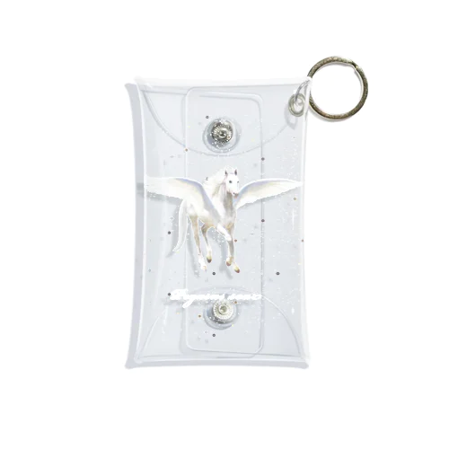 Pegasus soar in the starlight  Mini Clear Multipurpose Case