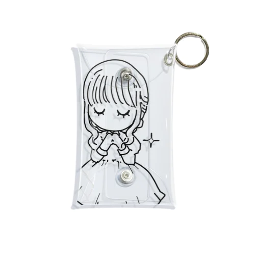 祈りのさやかちゃん Mini Clear Multipurpose Case