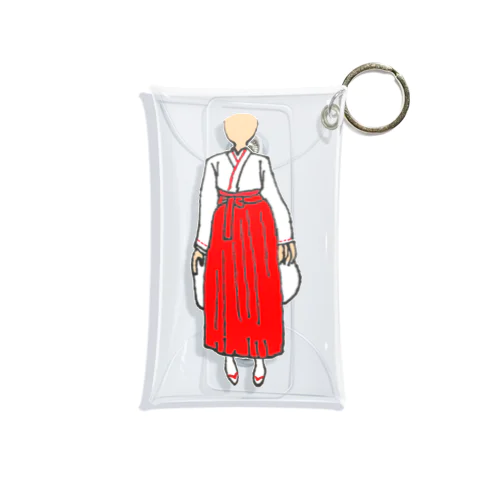 そよか巫女 Mini Clear Multipurpose Case