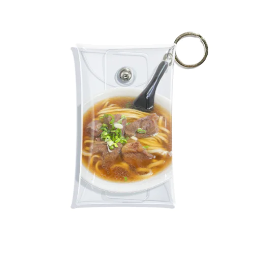 晚餐吃牛肉麵~ Mini Clear Multipurpose Case