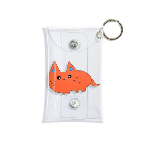 おれんじねこ Mini Clear Multipurpose Case