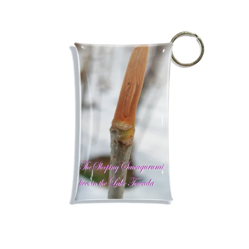 スリーピング サワグルミ（フルグラフィック用） Mini Clear Multipurpose Case