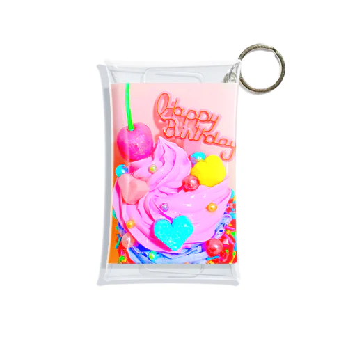 ハッピーソフトクリーム💖 Mini Clear Multipurpose Case