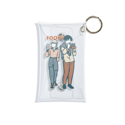 FOOD!! Mini Clear Multipurpose Case