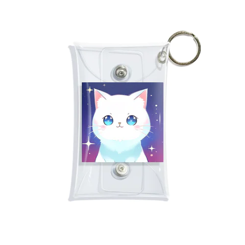 キラキラ猫ちゃん☆ Mini Clear Multipurpose Case