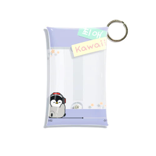 心くばりペンギン　推しと一緒に！ver. Mini Clear Multipurpose Case