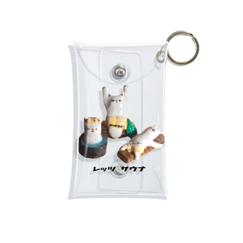 レッツ　サウナ Mini Clear Multipurpose Case