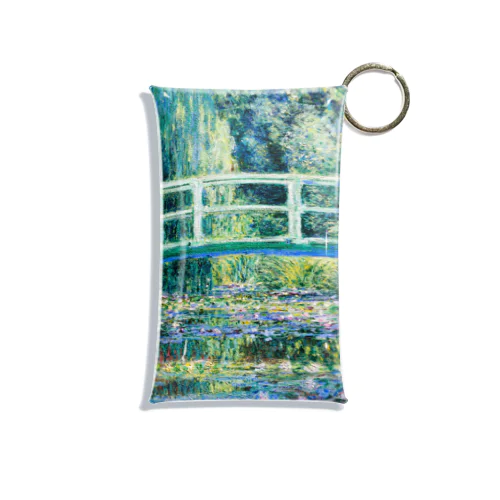 モネ　睡蓮の池と日本の橋　Claude Monet　 Mini Clear Multipurpose Case