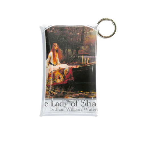 シャロットの女（シャロット姫）　The Lady of Shalott　ジョン・ウィリアム・ウォーターハウス Mini Clear Multipurpose Case