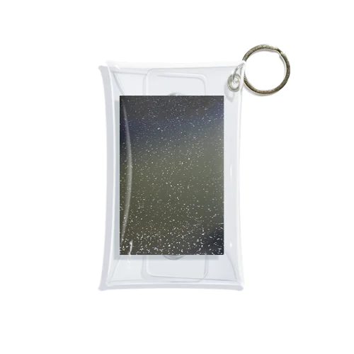 桜吹雪な Mini Clear Multipurpose Case