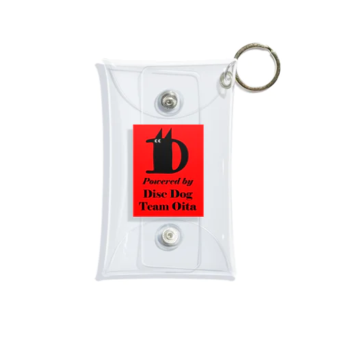 DDTObk-red Mini Clear Multipurpose Case