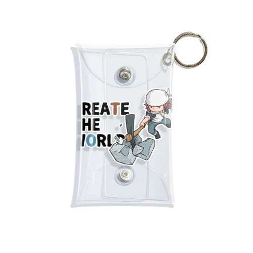 CREATE THE WORLD Mini Clear Multipurpose Case