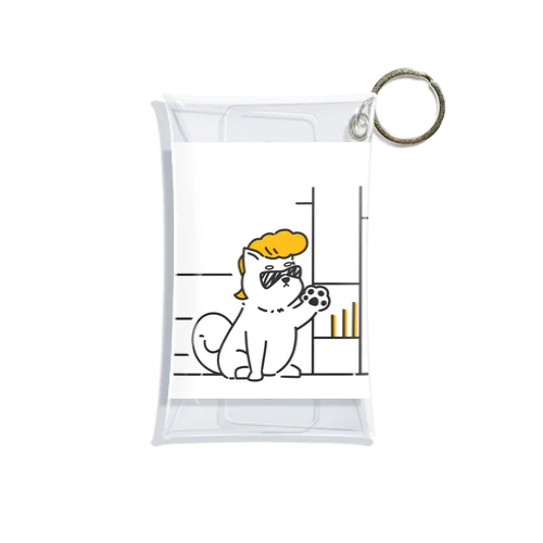 ワンキー犬 Mini Clear Multipurpose Case