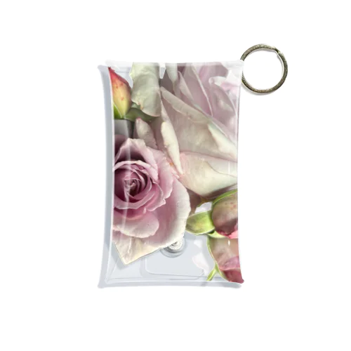 antique roses 🪶 Mini Clear Multipurpose Case