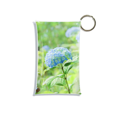 hydrangeas Mini Clear Multipurpose Case