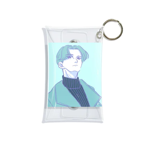 寒色男の子 Mini Clear Multipurpose Case