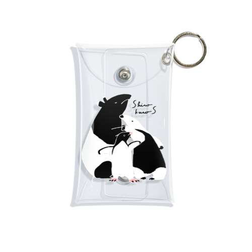 しろくろズ Mini Clear Multipurpose Case