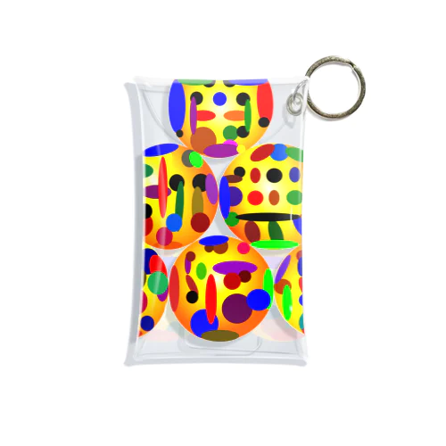 〇文字『南無阿弥陀仏h.t.』 Mini Clear Multipurpose Case