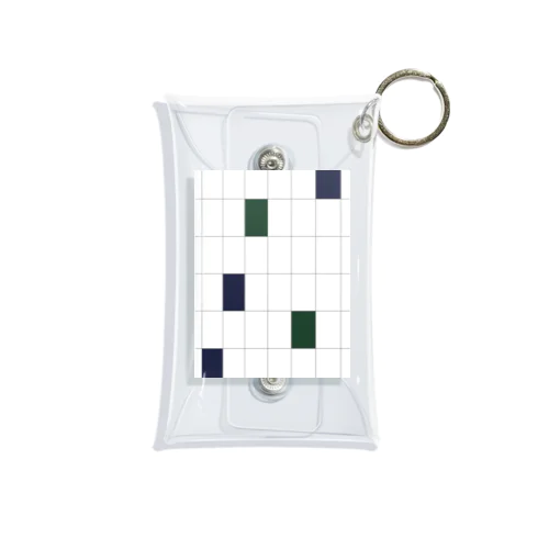 darkGreen , darkBlue , Art . Mini Clear Multipurpose Case