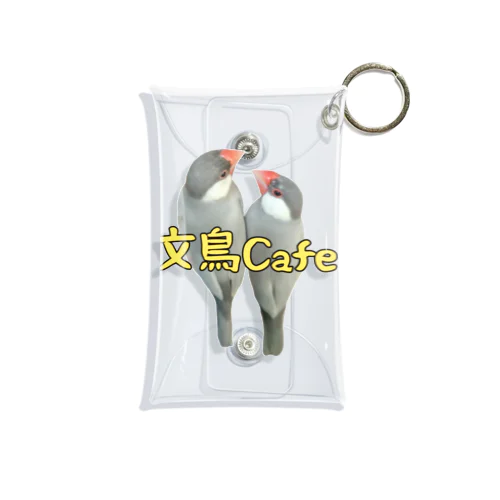 文鳥Cafe Mini Clear Multipurpose Case