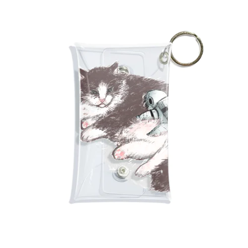 オブジェクト「猫」 Mini Clear Multipurpose Case