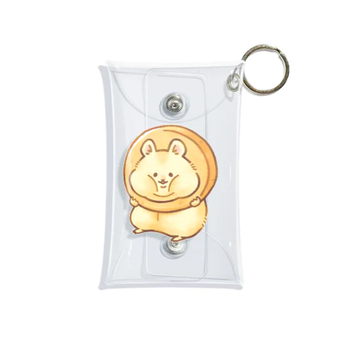クッキーの中央を食べて、貫通したハムスター Mini Clear Multipurpose Case