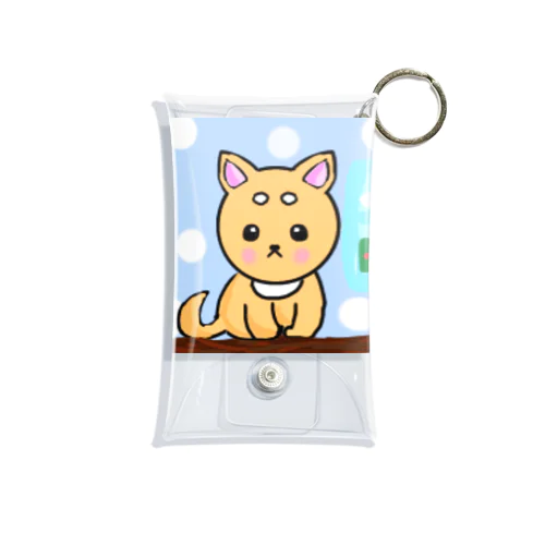 可愛い小さいわんちゃん Mini Clear Multipurpose Case