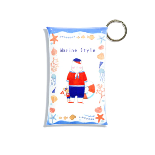 マリンな夏 Mini Clear Multipurpose Case