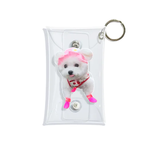 可愛いこまちゃん Mini Clear Multipurpose Case