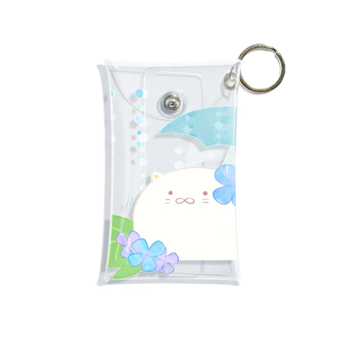 雨のかほり Mini Clear Multipurpose Case