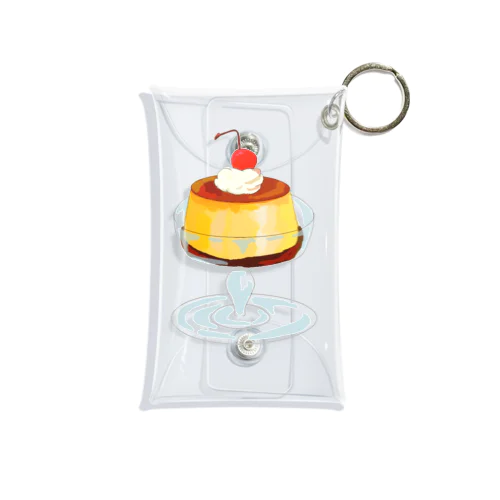 喫茶店プリン Mini Clear Multipurpose Case