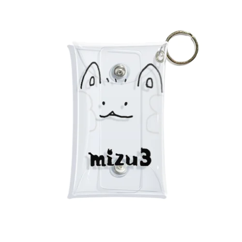 何か言いたげなねこちゃん Mini Clear Multipurpose Case