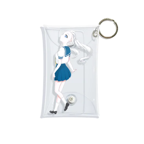 セーラー服　 milk Mini Clear Multipurpose Case