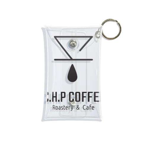 『C.H.P COFFEE』ロゴ_01 Mini Clear Multipurpose Case