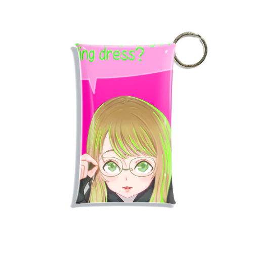 【メガネガール】 Mini Clear Multipurpose Case