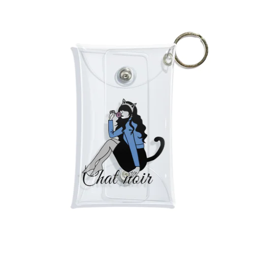 Chat noir Mini Clear Multipurpose Case