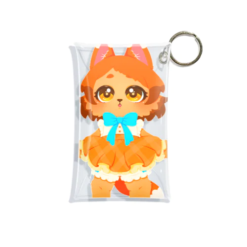 〖KogeDOLLシリーズ〗アイドルキャット Mini Clear Multipurpose Case