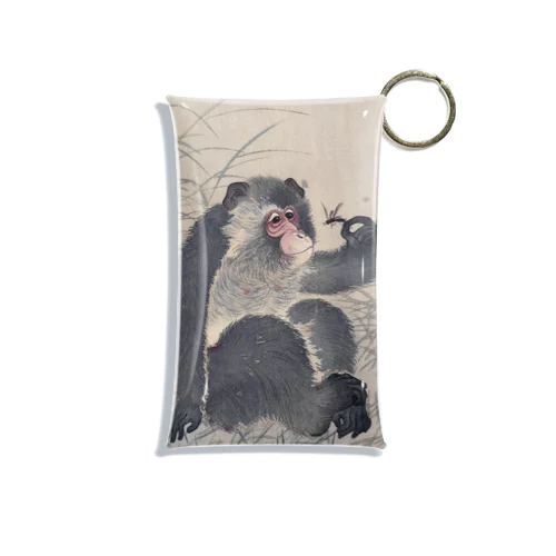 虫と猿 小原古邨 1900 - 1930 Mini Clear Multipurpose Case