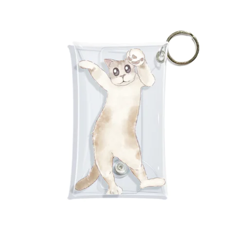 だんすにゃんす。 Mini Clear Multipurpose Case