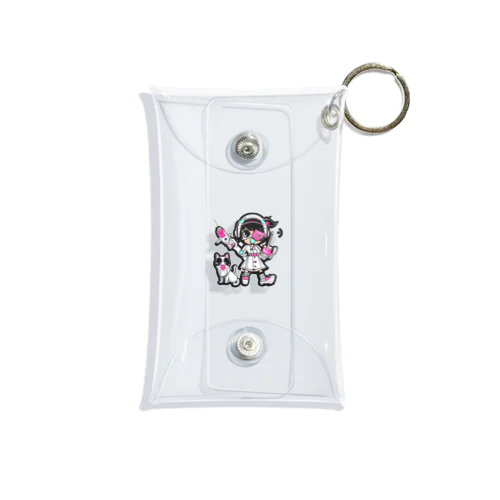 CuteCombat_nurse(ナース)_ver.001 Mini Clear Multipurpose Case