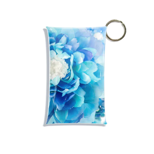 青い花 Mini Clear Multipurpose Case