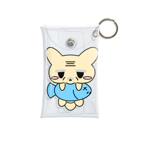 おじじねこさん Mini Clear Multipurpose Case