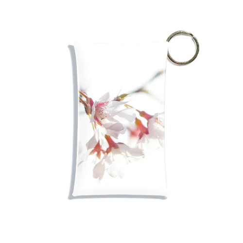 春の訪れを告げる美しい桜の花びら Mini Clear Multipurpose Case