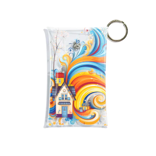 Colorful windy Mini Clear Multipurpose Case