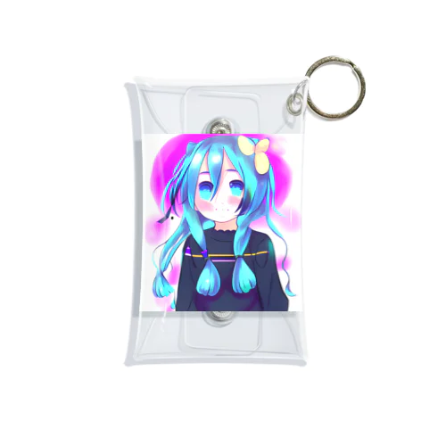 可愛いボーカロイド風の女の子 Mini Clear Multipurpose Case