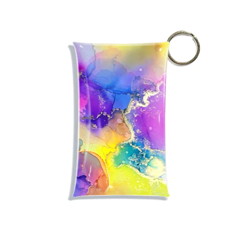 colorful Mini Clear Multipurpose Case