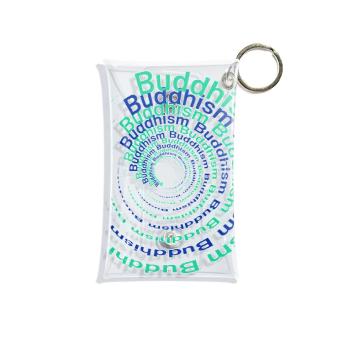 螺旋Buddhism Mini Clear Multipurpose Case