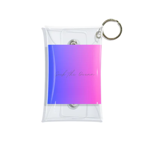 seek the oeeanプリントグッズ Mini Clear Multipurpose Case