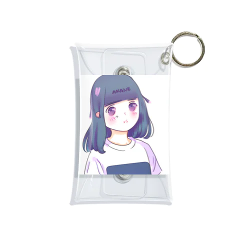 かわいい女の子 Mini Clear Multipurpose Case